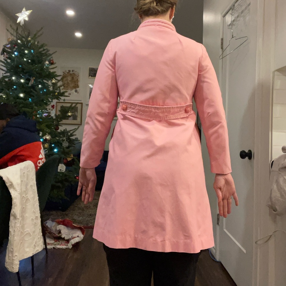Vintage Union made Pink Double-Breasted Coat - Picture 5 of 16